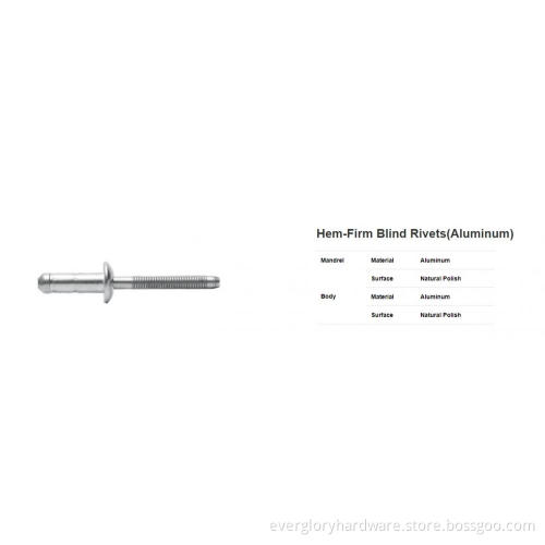Hem-Firm Blind Rivets(Aluminum)
